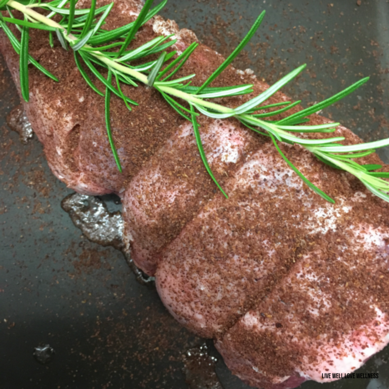 Lamb with Sumac Spice Rub LIVE WELL LOVE WELLNESS