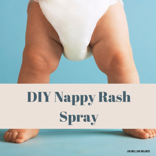 DIY Nappy Rash Spray for your postpartum bag