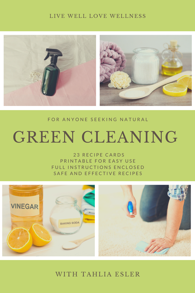 23 GREEN CLEANING RECIPES - Live Well Love Wellness