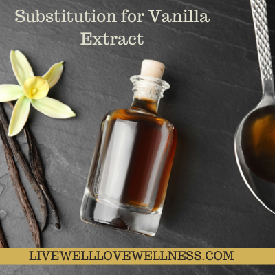 Substitution for Vanilla Extract