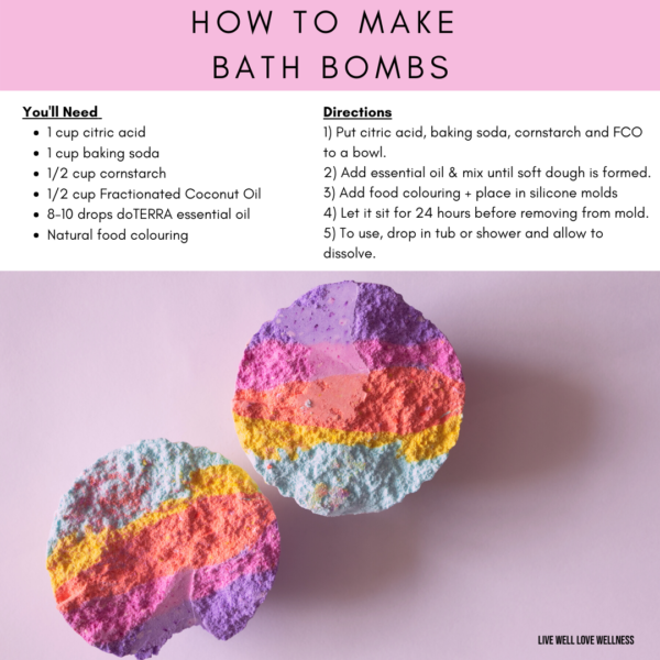 Bath Bomb Recipe For Kids - LIVE WELL LOVE WELLNESS