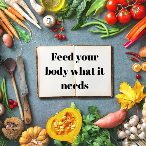 Give your body what it needs to be able to look after itself and feed your baby.