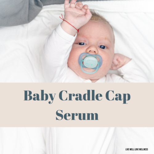 Baby cradle cap serum for your postpartum bag