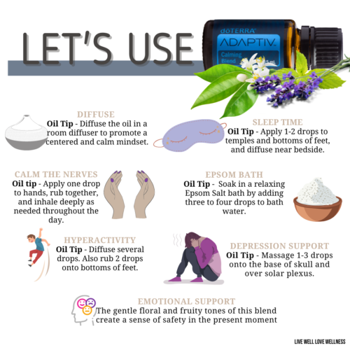 let's use adaptiv essential oil to support our health in so many great ways