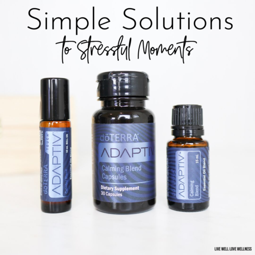 These variations come in the form of the Adaptiv Capsules, Adaptive Touch Roller and Adaptive Blend 15ml bottle to help your body and mind stay calm during life’s stressful moments.