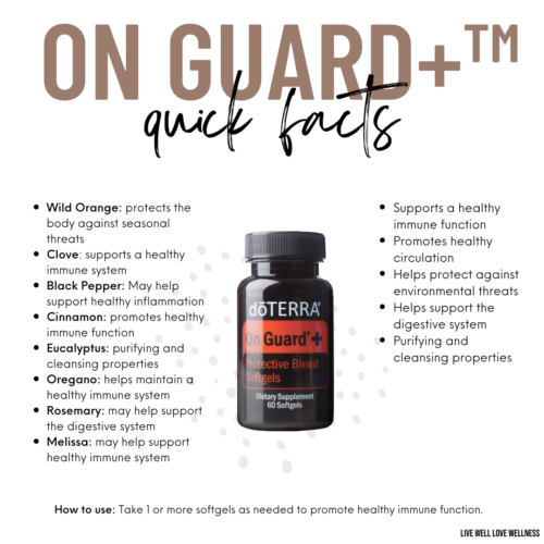 On Guard Softgels and their Primary Benefits 