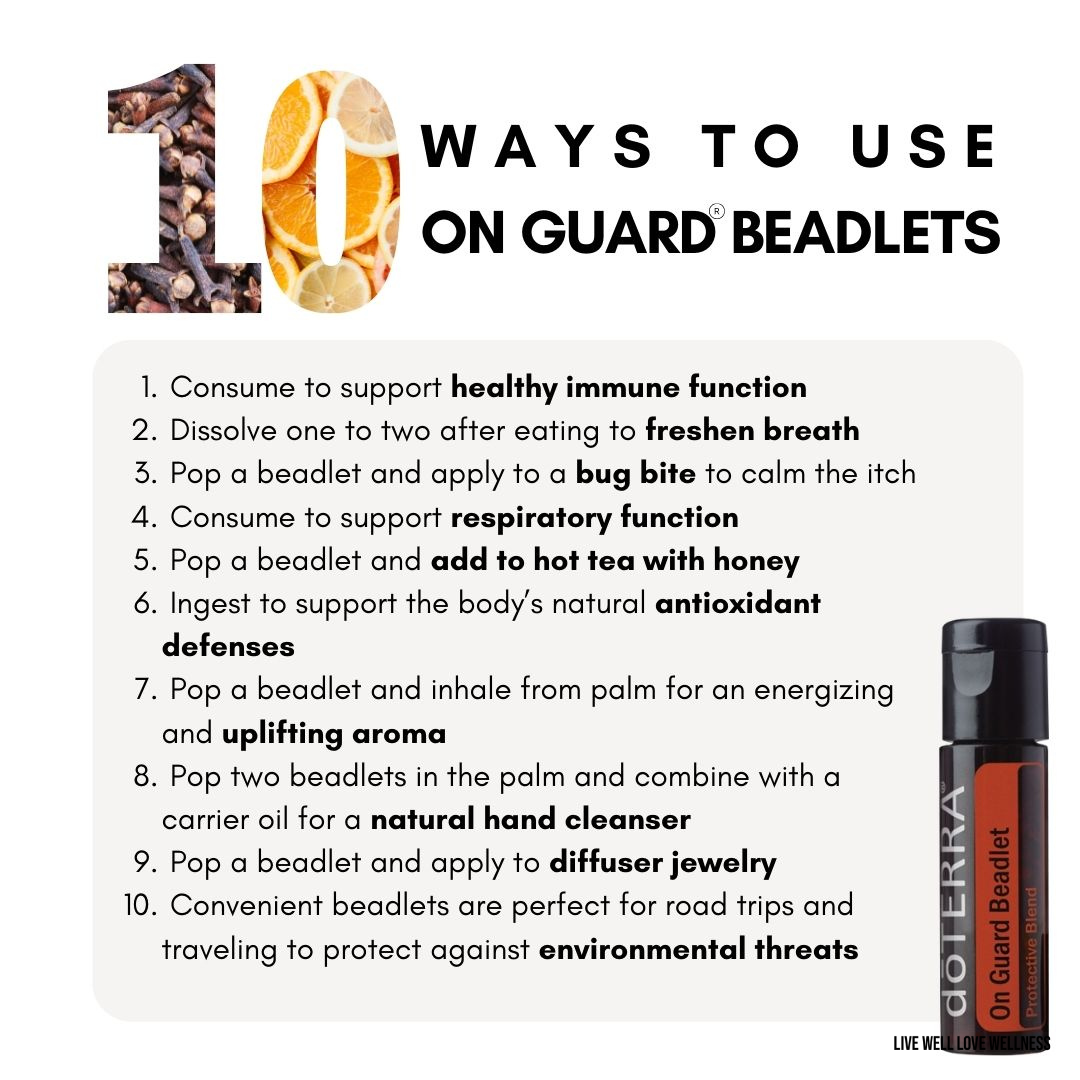 Immune Support with On Guard Beadlets?