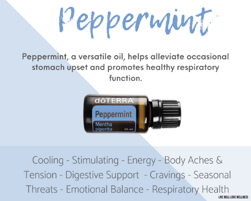 peppermint essential oil is one of the doterra top 10 oils