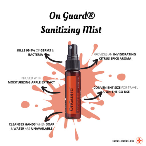 on guard sanitizing mist