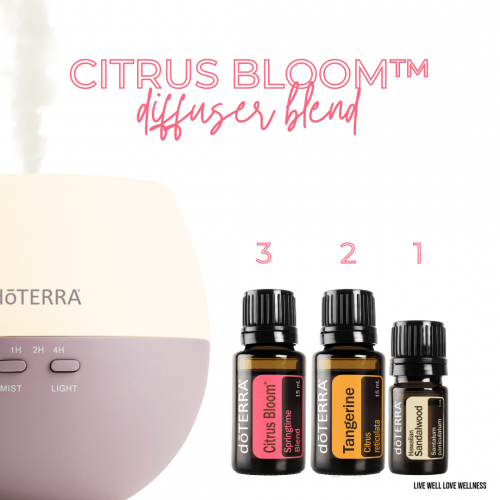 citrus bloom diffuser blend