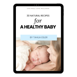 natural recipes for a healthy baby